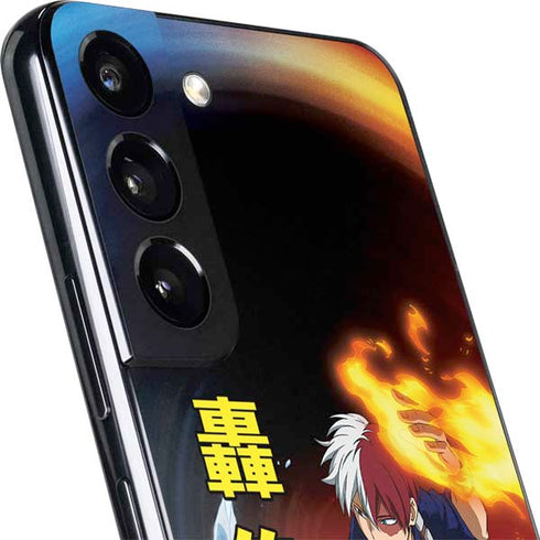 My Hero Academia Shoto Todoroki Season 4 Galaxy S22 Skin