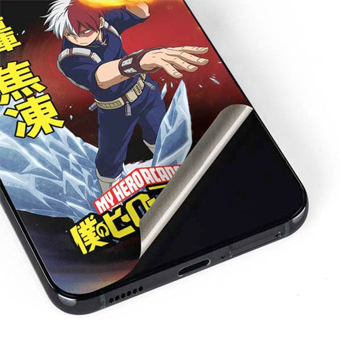 My Hero Academia Shoto Todoroki Season 4 Galaxy S22 Skin