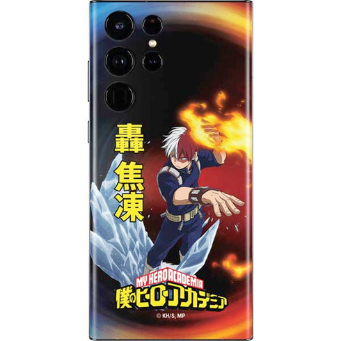 My Hero Academia Shoto Todoroki Season 4 Galaxy S22 Ultra Skin