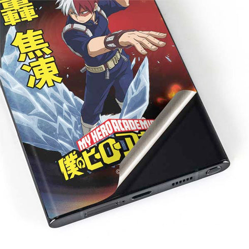 My Hero Academia Shoto Todoroki Season 4 Galaxy S22 Ultra Skin