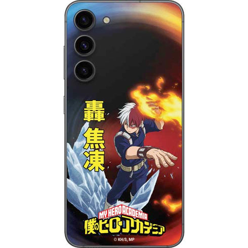 My Hero Academia Shoto Todoroki Season 4 Galaxy S23 Plus Skin