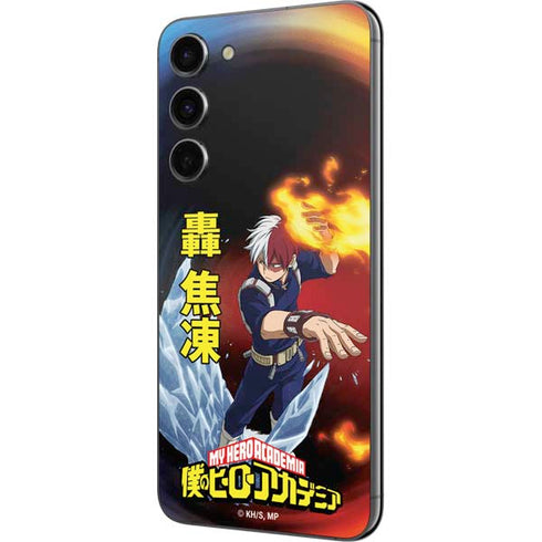 My Hero Academia Shoto Todoroki Season 4 Galaxy S23 Plus Skin
