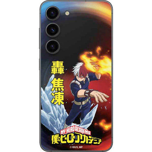 My Hero Academia Shoto Todoroki Season 4 Galaxy S23 Skin