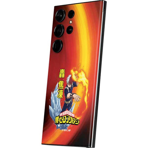 My Hero Academia Shoto Todoroki Season 4 Galaxy S23 Ultra Skin