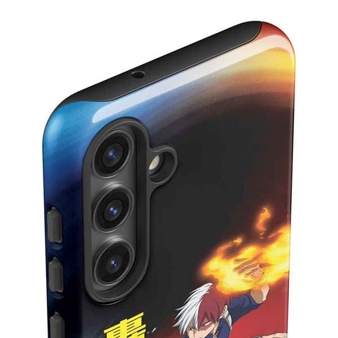 My Hero Academia Shoto Todoroki Season 4 Galaxy S25 Impact Case