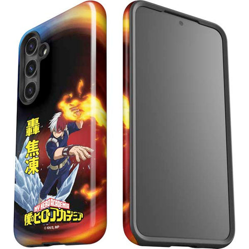 My Hero Academia Shoto Todoroki Season 4 Galaxy S25 Impact Case