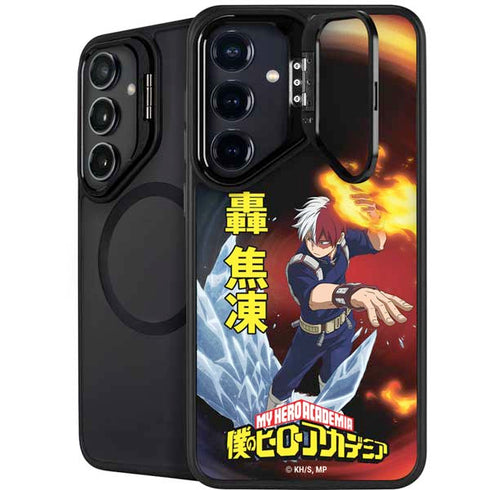 My Hero Academia Shoto Todoroki Season 4 Galaxy S25 Kickstand Case