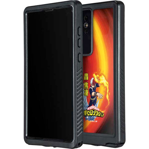My Hero Academia Shoto Todoroki Season 4 Galaxy S24 Ultra Waterproof Case