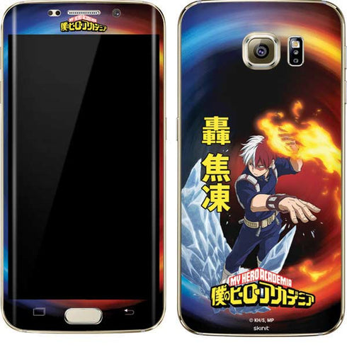 My Hero Academia Shoto Todoroki Season 4 Galaxy S7 Edge Skin
