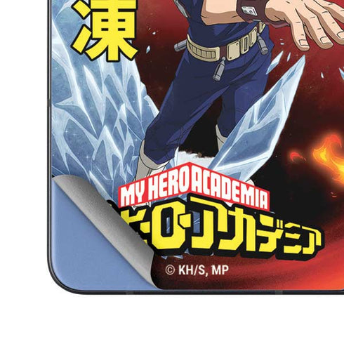 My Hero Academia Shoto Todoroki Season 4 Galaxy Z Fold5 5G Skin