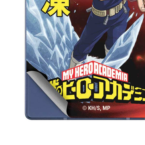 My Hero Academia Shoto Todoroki Season 4 Galaxy Z Fold6 Skin