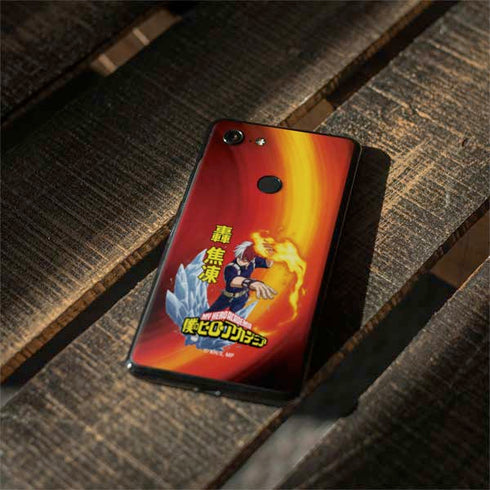 My Hero Academia Shoto Todoroki Season 4 Google Pixel 3 Skin