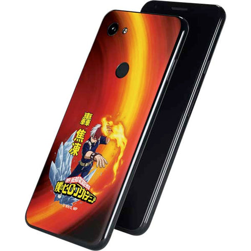 My Hero Academia Shoto Todoroki Season 4 Google Pixel 3a Skin