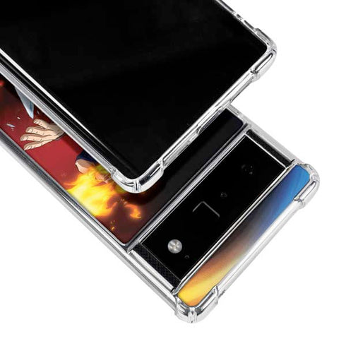 My Hero Academia Shoto Todoroki Season 4 Google Pixel 6 Clear Case