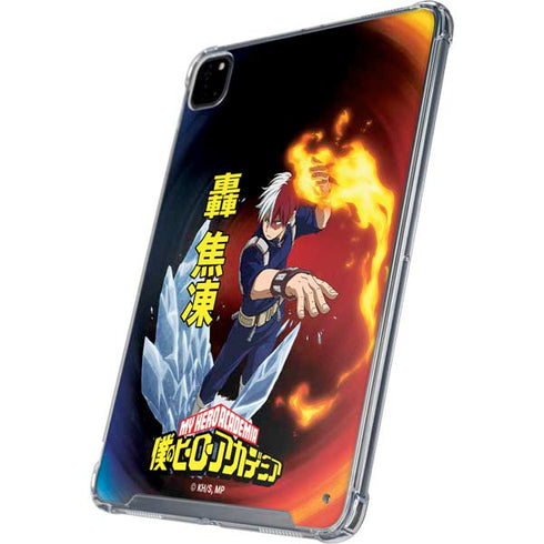 My Hero Academia Shoto Todoroki Season 4 iPad Pro 12.9in (2020) Clear Case