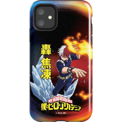 My Hero Academia Shoto Todoroki Season 4 iPhone 11 Impact Case