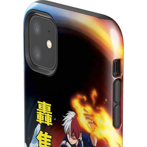 My Hero Academia Shoto Todoroki Season 4 iPhone 11 Impact Case