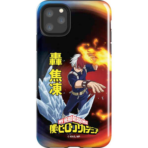 My Hero Academia Shoto Todoroki Season 4 iPhone Cases