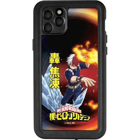 My Hero Academia Shoto Todoroki Season 4 iPhone 11 Pro Max Waterproof Case