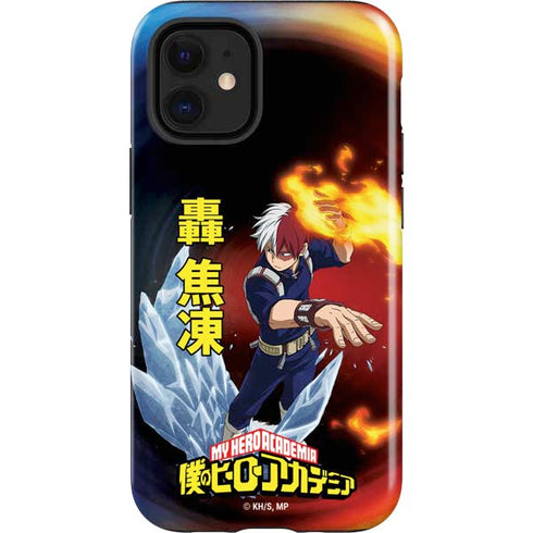 My Hero Academia Shoto Todoroki Season 4 iPhone 12 Mini Impact Case