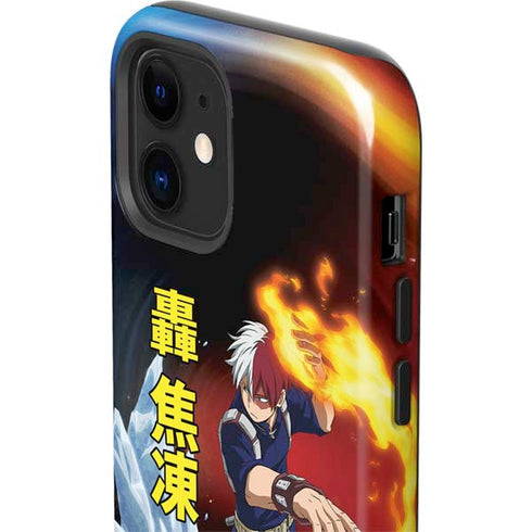 My Hero Academia Shoto Todoroki Season 4 iPhone 12 Mini Impact Case