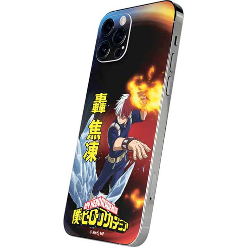 My Hero Academia Shoto Todoroki Season 4 iPhone 12 Pro Skin
