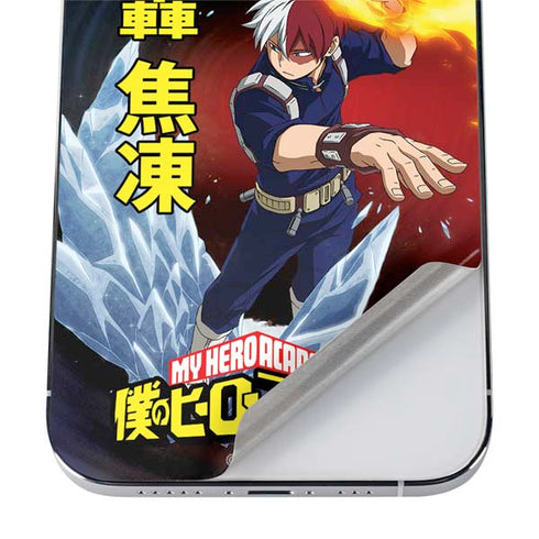 My Hero Academia Shoto Todoroki Season 4 iPhone 12 Pro Skin