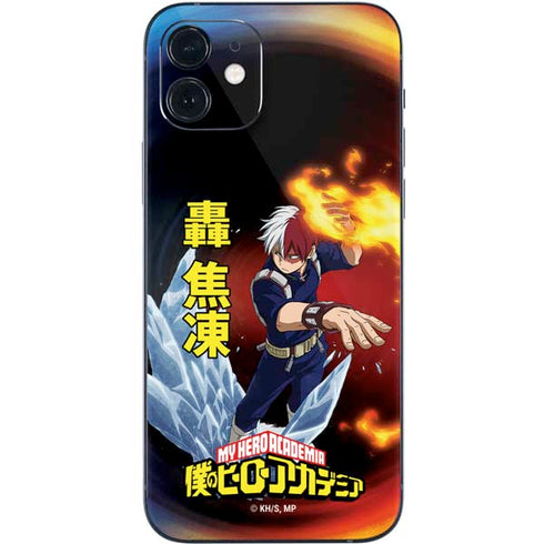 My Hero Academia Shoto Todoroki Season 4 iPhone 12 Skin