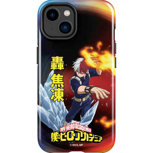 My Hero Academia Shoto Todoroki Season 4 iPhone 14 Plus Impact Case