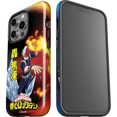 My Hero Academia Shoto Todoroki Season 4 iPhone 14 Pro Impact Case