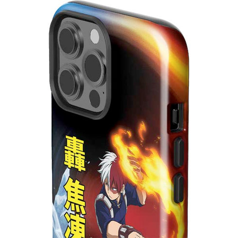 My Hero Academia Shoto Todoroki Season 4 iPhone 14 Pro Max Impact Case