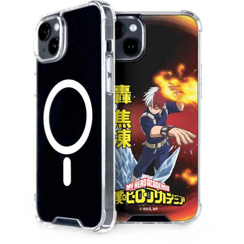 My Hero Academia Shoto Todoroki Season 4 iPhone 15 Plus MagSafe Case