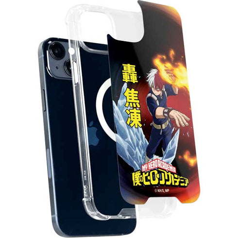 My Hero Academia Shoto Todoroki Season 4 iPhone 15 Plus MagSafe Case