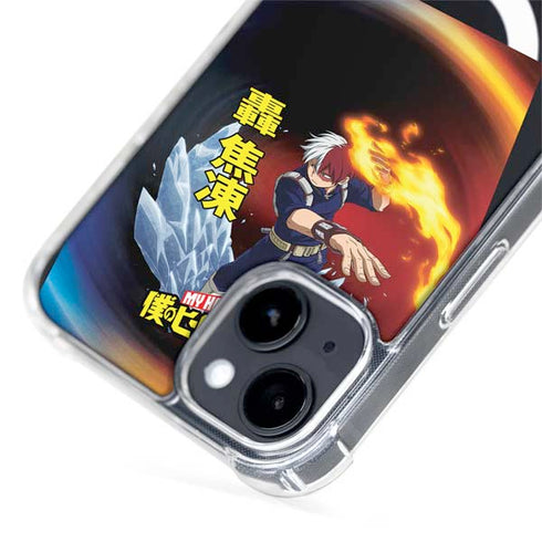 My Hero Academia Shoto Todoroki Season 4 iPhone 15 Plus MagSafe Case