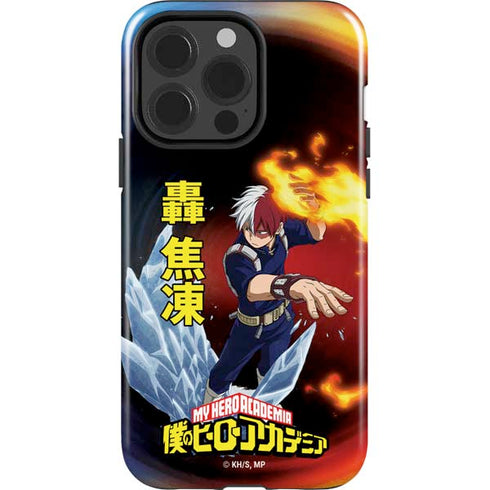 My Hero Academia Shoto Todoroki Season 4 iPhone 15 Pro Impact Case