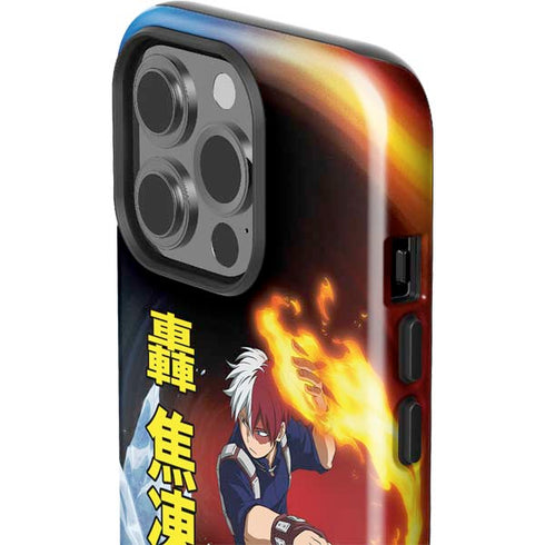 My Hero Academia Shoto Todoroki Season 4 iPhone 15 Pro Impact Case