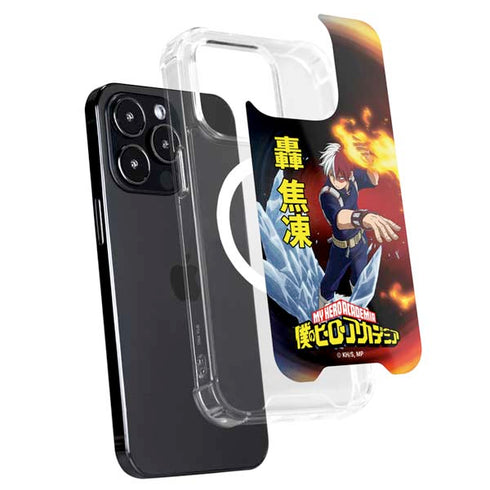 My Hero Academia Shoto Todoroki Season 4 iPhone 15 Pro MagSafe Case