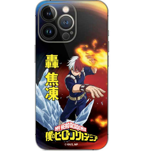 My Hero Academia Shoto Todoroki Season 4 iPhone 15 Pro Skin