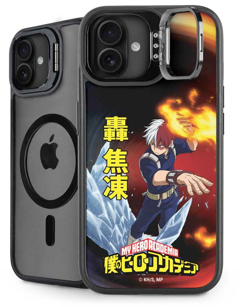 My Hero Academia Shoto Todoroki Season 4 iPhone 16 Kickstand Case