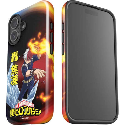My Hero Academia Shoto Todoroki Season 4 iPhone 16 Plus Impact Case