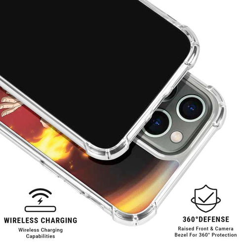 My Hero Academia Shoto Todoroki Season 4 iPhone 16 Pro Max Clear Case