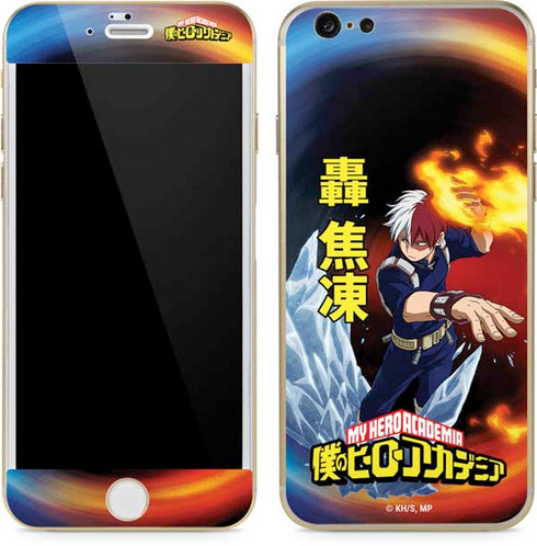 My Hero Academia Shoto Todoroki Season 4 iPhone 6/6s Skin
