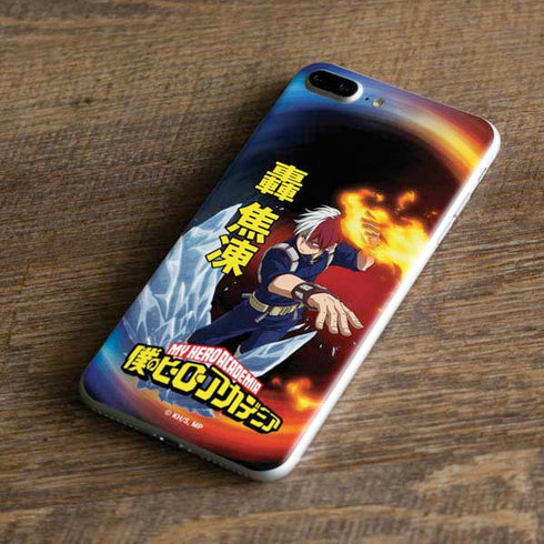 My Hero Academia Shoto Todoroki Season 4 iPhone 7 Plus Skin