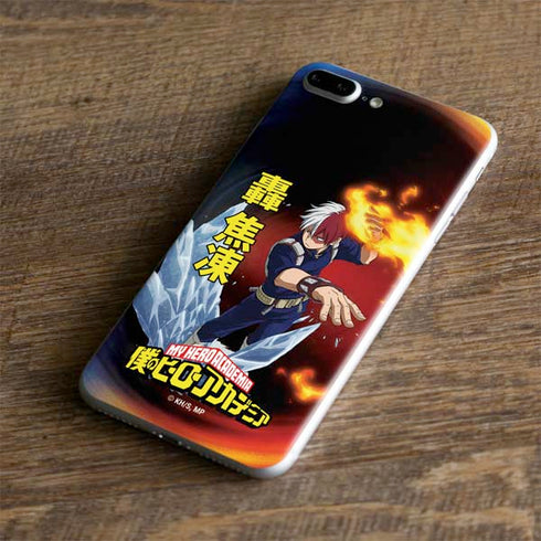 My Hero Academia Shoto Todoroki Season 4 iPhone 8 Plus Skin