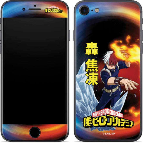 My Hero Academia Shoto Todoroki Season 4 iPhone 8 Skin