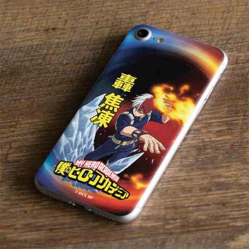My Hero Academia Shoto Todoroki Season 4 iPhone 8 Skin