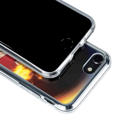 My Hero Academia Shoto Todoroki Season 4 iPhone SE (2nd & 3rd Gen) Clear Case