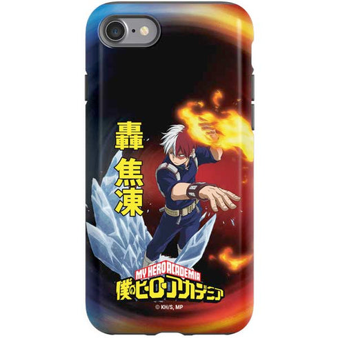 My Hero Academia Shoto Todoroki Season 4 iPhone SE (2nd & 3rd Gen) Pro Case