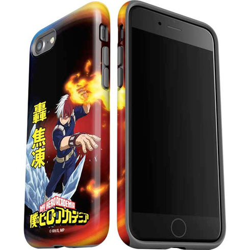 My Hero Academia Shoto Todoroki Season 4 iPhone SE (2nd & 3rd Gen) Pro Case