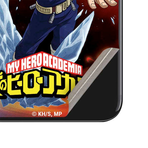 My Hero Academia Shoto Todoroki Season 4 iPhone SE (2nd & 3rd Gen) Skin
